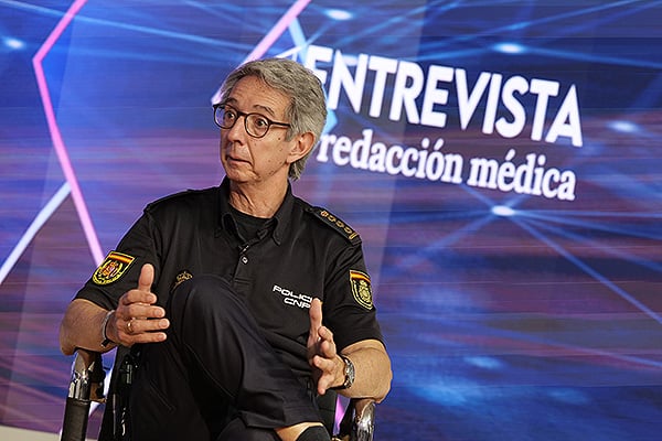 Manuel Yanguas, comisario e interlocutor Policial Nacional Sanitario