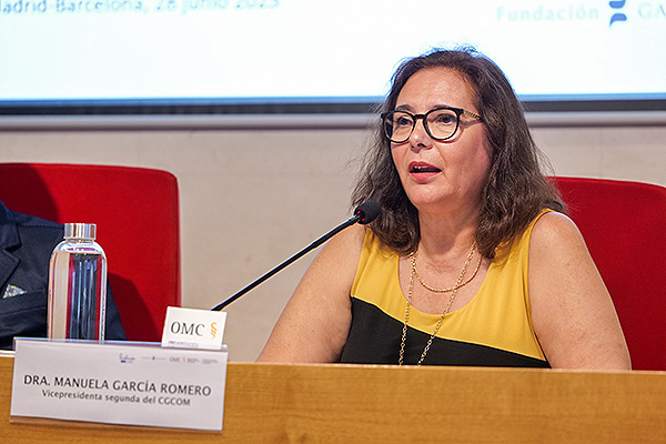 Manuela García, vicepresidenta segunda de la OMC.