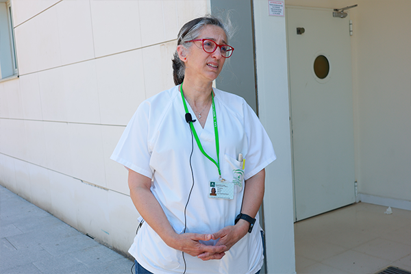 María Ángeles Moreno Santos, oncóloga médica del Hospital de Jerez de la Frontera