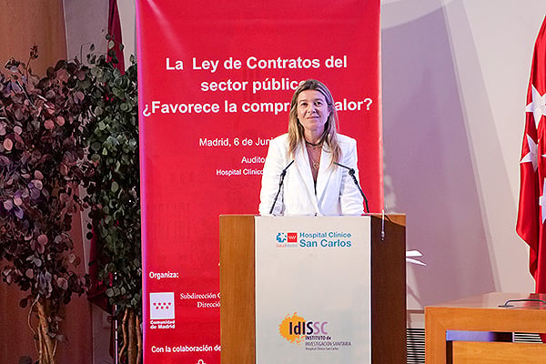 María Blanco Campanero, directora de la Gerencia de Compras y Políticas de Distribució Institut Catalá de la Salut.