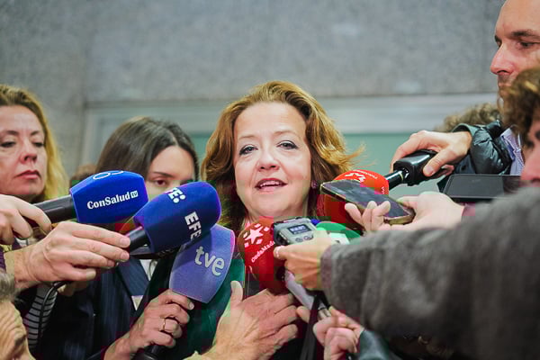 Fátima Matute, consejera de Sanidad de la Comunidad de Madrid.