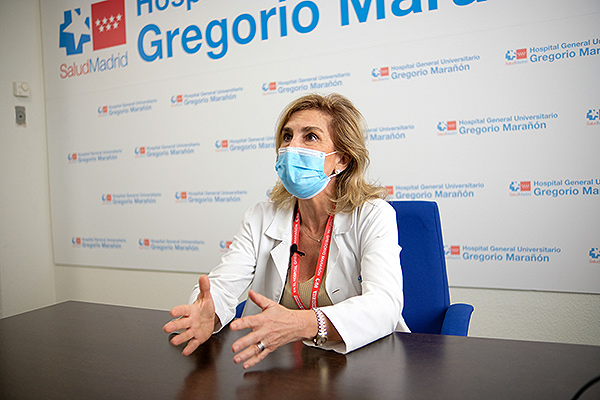 Mercedes García Fidalgo, subdirectora de Servicios Centrales del Hospital General Universitario Gregorio Marañón