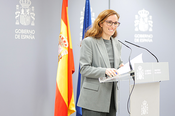 Mónica García, ministra de Sanidad.