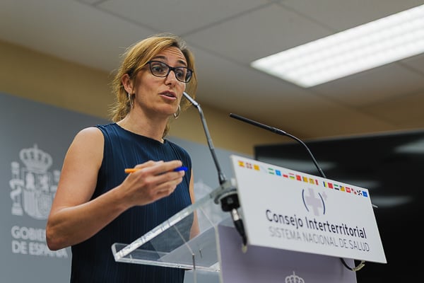 Mónica García, ministra de Sanidad.