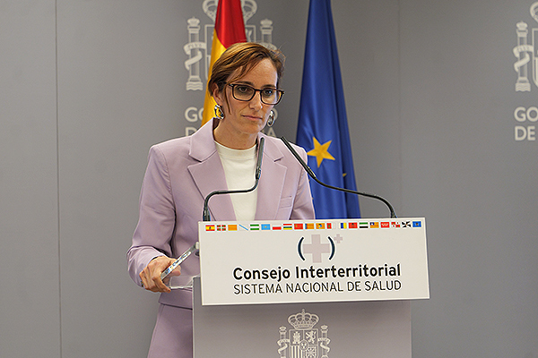 Mónica García, ministra de Sanidad.