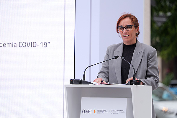 Mónica García, ministra de Sanidad.