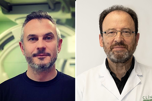 Antonio López Rueda y Salvador Pedraza, radiólogos del Hospital Clínic de Barcelona, explican su participación en el Proyecto Eucaim