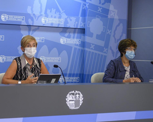 Nekane Murga y Arantza Tapia