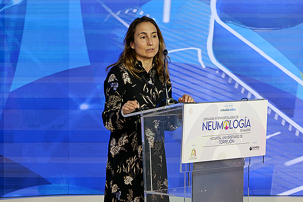 María Soledad Alonso, jefa del Servicio de Neumología del Hospital Universitario de Torrejón.