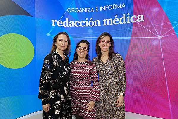 Soledad Alonso, Iciar Galicia, médica especialista del Servicio de Endocrinología del Hospital Universitario de Torrejón; y María del Puerto Cano, médica especialista del Servicio de Neumología.