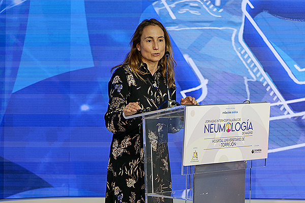 Soledad Alonso, jefa del Servicio de Neumología del Hospital Universitario de Torrejón.
