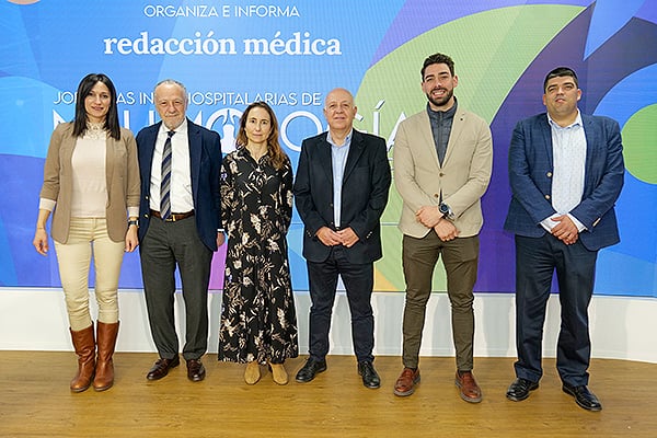 Alia Nehme, José María Pino, María Soledad Alonso, Francisco Javier García, José Ángel Moreno y Manuel Rico Merino.