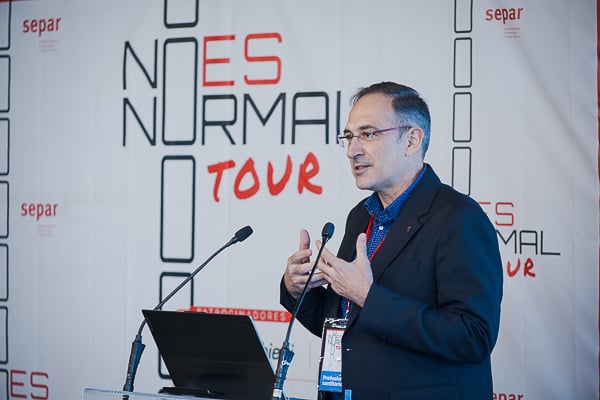 David de la Rosa, presidente de la Sociedad Española de Neumología y Cirugía Torácica (Separ).