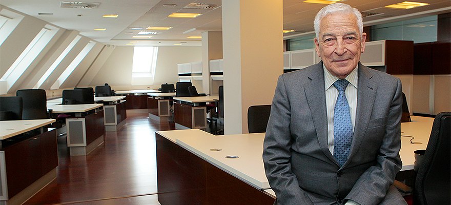 Miguel Carrero, presidente de PSN, posa en las nuevas oficinas de la compañía.