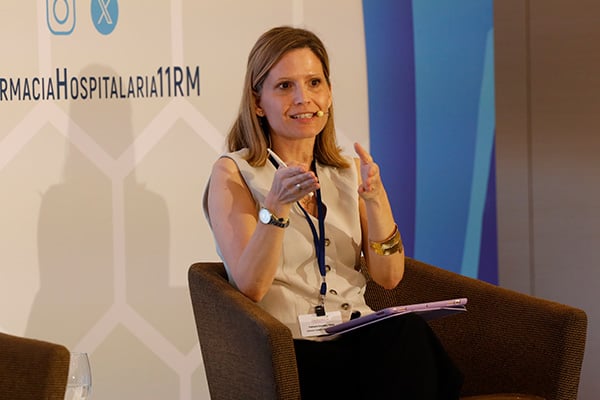 Olaya Pedreira, técnico del Servicio de Uso Racional del Medicamento y Control de la Prestación del Servicio Canario de Salud y miembro de la Comisión Central de Farmacia Hospitalaria de Canarias.