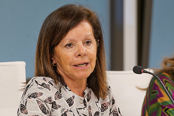 Olga Delgado, presidenta de la Sociedad Española de Farmacia Hospitalaria (SEFH).