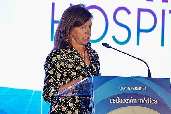 Olga Delgado Sánchez, presidenta de la Sociedad Española de Farmacia Hospitalaria (SEFH).