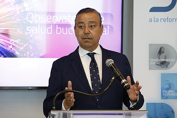Óscar Castro, presidente del Consejo General de Dentistas de España.