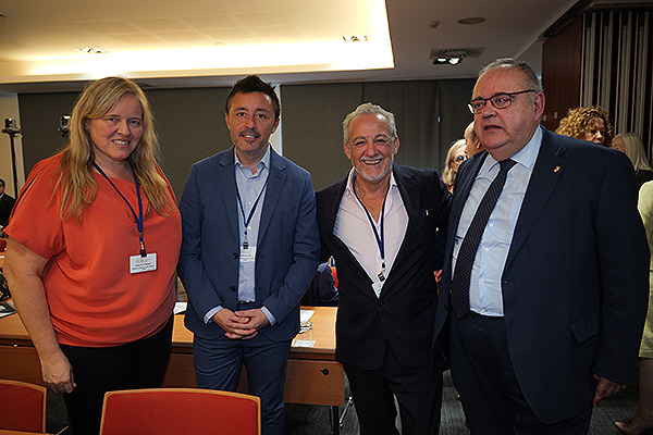 Margarita Bujosa, Javier Ureña, José Enrique Garcerán Azorín y Alejandro Vázquez.