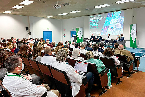 Un instante durante la presentación del programa. 