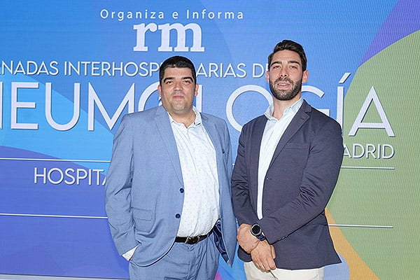 Manuel Rico, Comercial Zona Centro de Oximesa; y José Ángel Moreno, delegado comercial en la Zona Centro de Oximesa Nippon Gases.