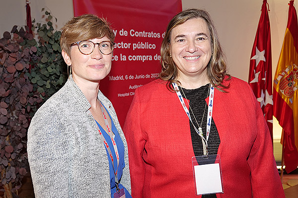 Elisa Frenz y Susana Álvarez.