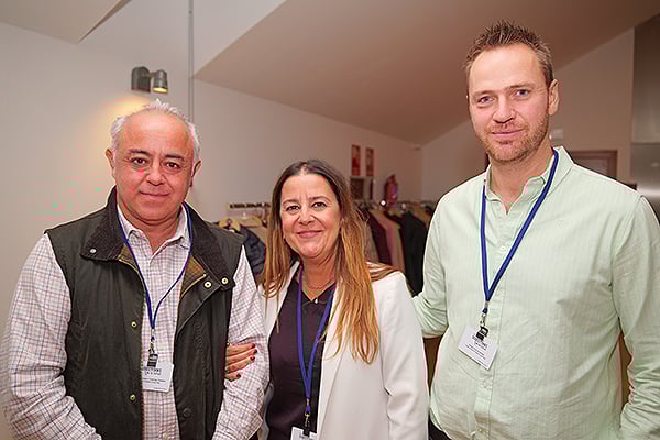 César Moreno, director gerente del Hospital General de Tomelloso; Mónica Vargas, directora gerente del Hospital Hellín; e Ismael Ropero, director de Enfermería del Hospital General de Tomelloso.