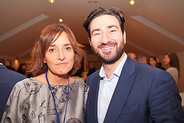 Lorena Castro, directora de Continuidad Asistencial del Hospital Universitario 12 Octubre; y Eduardo Llamazares, director médico de la Fundación Instituto San José.