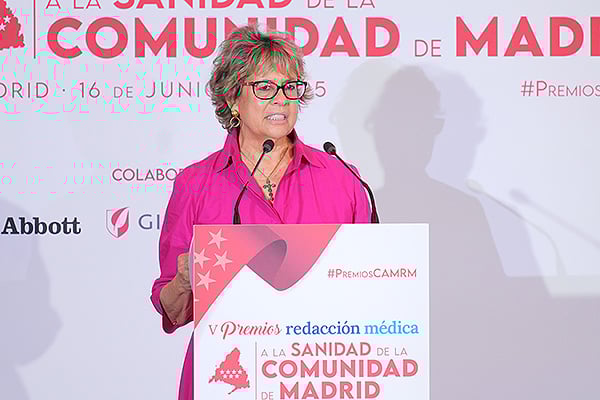 Marisol Ucha Domingo, responsable de la Comisión de Sanidad de la Unión Interprofesional de la Comunidad de Madrid.