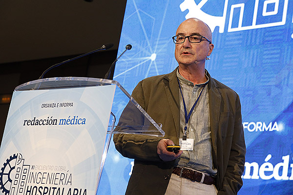 Pablo Gil Rodríguez, jefe del Servicio de Obras del Hospital 12 de Octubre (Madrid).