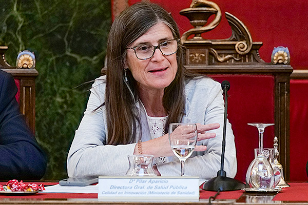 Pilar Aparicio, directora general de Salud Pública del Mnisiterio de Sanidad.