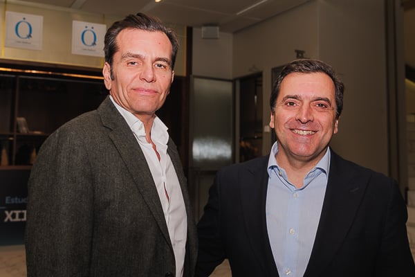 Iñaki Peralta y Pedro Rico, director general de Vithas.
