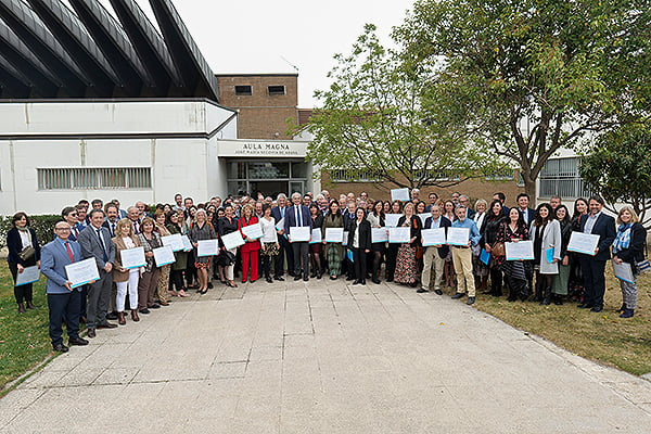 Foto de los premiados a la mejor Reputación Sanitaria de 2022.