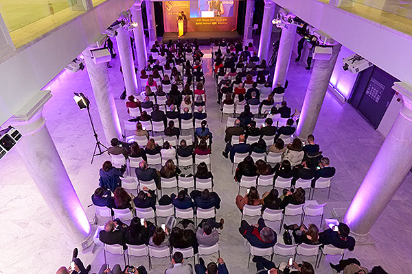 Aspecto de la sala durante los VI Premios Sanitarias 2023.