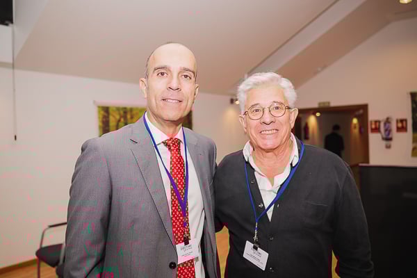 Ricardo López y Rafael López, exgerente regional del Servicio de Salud de Castilla y León (Sacyl). Vocal de la Junta Directiva de Sedisa.