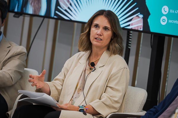 Tamara Azañedo, abogada y responsable de Indemnización en Madrid de Relyens.