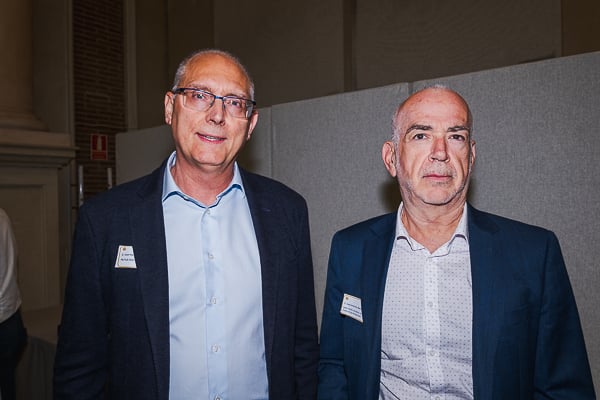 José María Somalo Álvarez, director de Grandes Riesgos de Mutua Madrileña; y José Antonio Badillo, asesor de la Dirección General de Seguros y Fondos de Pensiones (DGSFP).