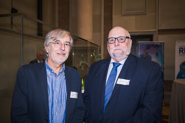 Carlos Represas, especialista en Medicina Legal y Forense y director de Innovación en Promede; y Eugenio Laborda, director médico de AMA.