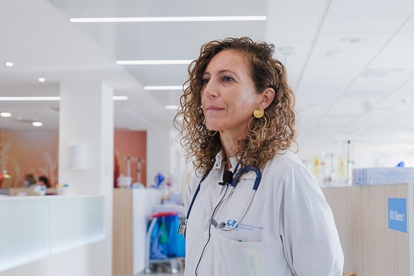 María Sereno, oncóloga responsable de cáncer de pulmón del Hospital Infanta Sofía.