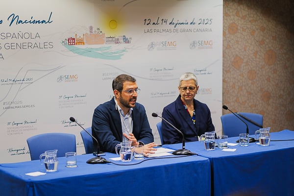 Los expertos, en la rueda de prensa posterior a su ponencia en el Congreso SEMG 2025.