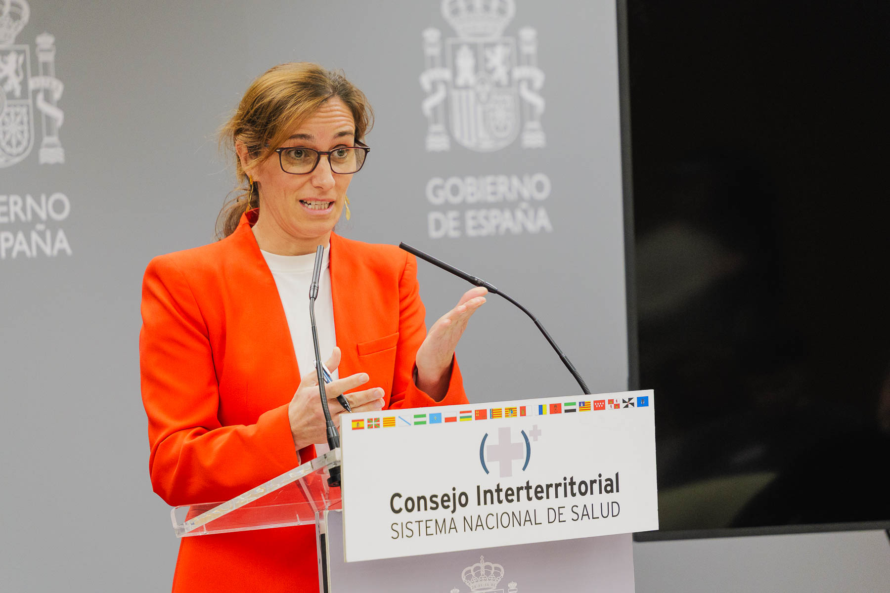 Mónica García, ministra de Sanidad.