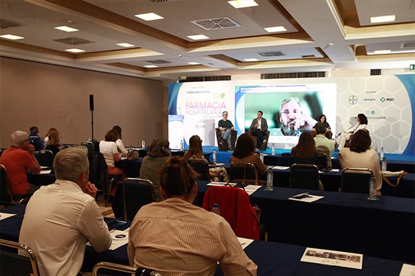 Aspecto de la sala durante el XI Encuentro de Farmacia Hospitalaria.