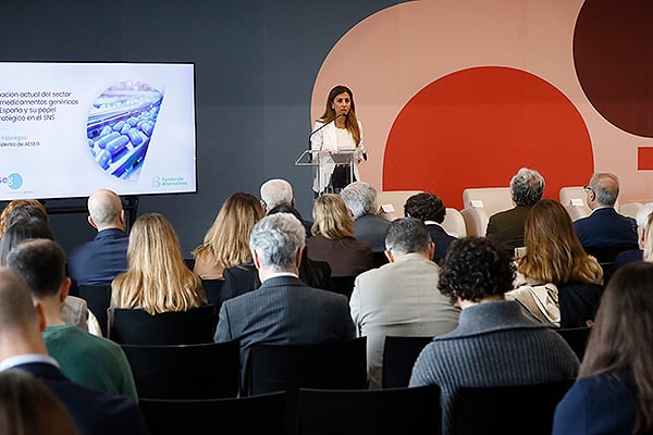 Aspecto de la sala durante la jornada de 
