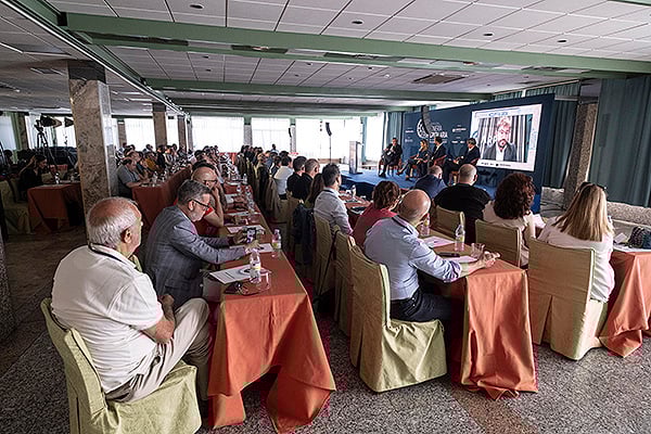 Aspecto de la sala durante el XIII ENcuentro Global de Ingeniería Hospitalaria.