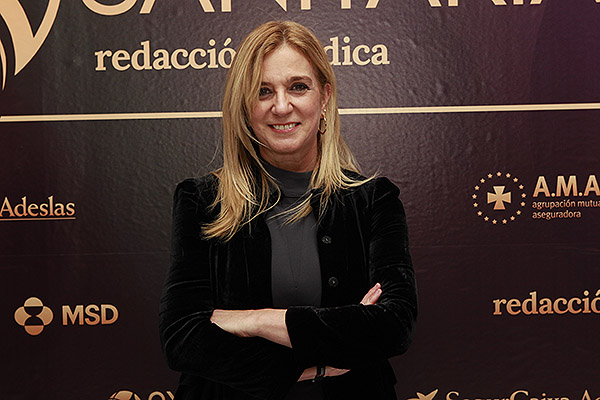Ana Prieto, premiada en la categoría de Política en los VI Premios Sanitarias. 