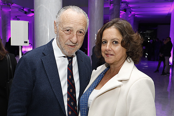 José María Pino junto a Catalina García.