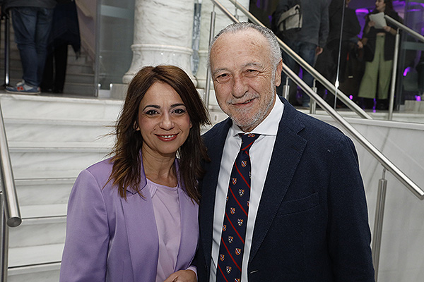 Silvia Calzón y José María Pino.