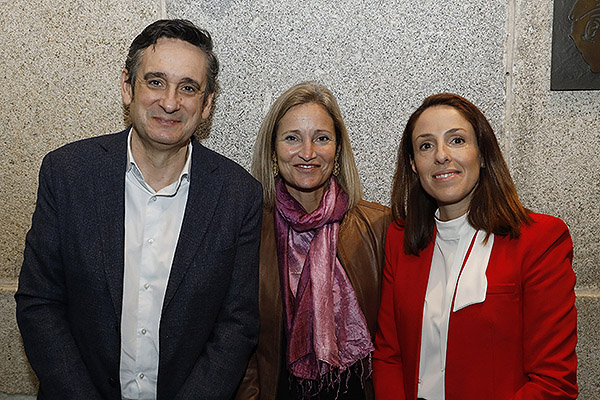 Víctor Jiménez Yuste, Icíar Martínez López y Raquel Fernández.