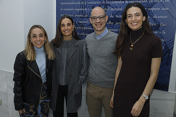 Equipo de Sobi: Claudia Jiménez, responsable de Pacientes; Sofia Villafranca, Pricing Specialist; Miguel Remirez, Marketing Manager; y Araceli García, Market Access & Public Affairs Trainee.