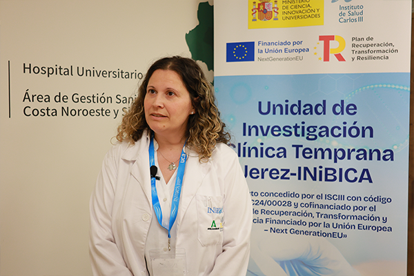 Susana Pérez Armario, administrativa de la unidad de ensayos de Oncología